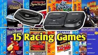 All Racing Games for Sega CD & Sega 32X