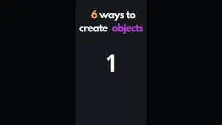 6 ways to create objects in JavaScript 