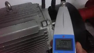 Vibrómetro Aco en uso