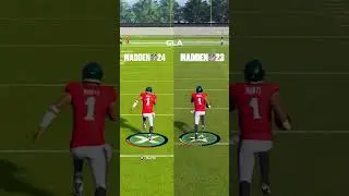 Madden 24 vs. Madden 23 Race | PS5 Jalen Hurts