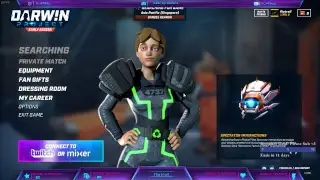FORTNITE PLAYER PLAYING DARWIN PROJECT (-_-)