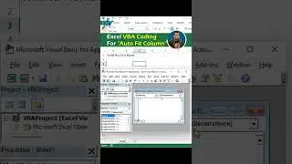 Ye Hai Zabardast VBA Code 😮 Excel Auto Fit Column VBA Code 