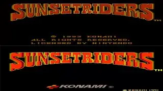 Sunset Riders Arcade & SNES