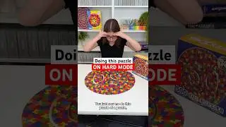 Doing this puzzle ON HARD MODE