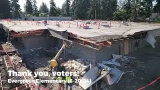 Evergreen Elementary Construction 6-20-24