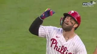 Bryce Harper 2-run Home Run: 10/14/2022 (NLDS Game 3)