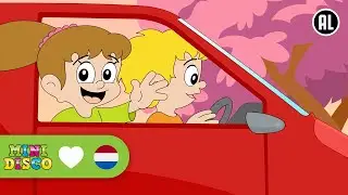 Klein Rood Autootje 🚗 | Kinderliedjes | Liedjes voor Peuters en Kleuters | Minidisco