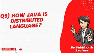 How java is distributed language | Java Features | Java | Siddharth Lecture