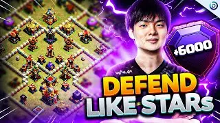 STARS DIAMOND Legend Base Crushes ROOT RIDERS* | TH16 Base Link Clash of Clans