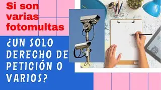 🔴 SI SON VARIAS FOTOMULTAS ¿UN SOLO DERECHO DE PETICIÓN O VARIOS?