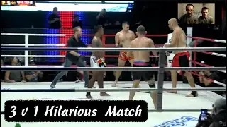 1 Pro And 2 Amateurs Challenge A Heavyweight Professional In 3v1 Match