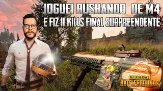 FUI BANIDO E VOLTEI SEM PACIENCIA, RUSHANDO EM TODO MUNDO, SÓ NÃO ESPERAVA ESSE FINAL!! - PUBG