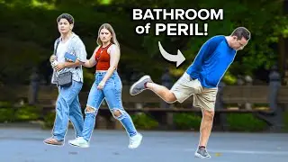 FUNNY Fart Prank in Central Park! Proper FART DISPOSAL!