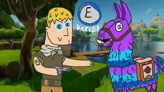 Cosa succede quando si trova un lama su Fortnite - Animazione ITA
