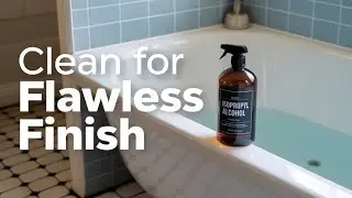 Important!!!. Clean surface before you start the application ArmoGlaze