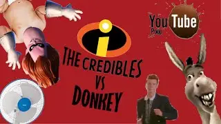 YTP - The Credibles VS Donkey