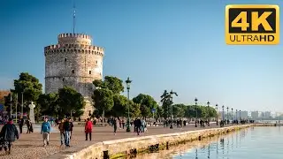 Thessaloniki, Greece in 4K