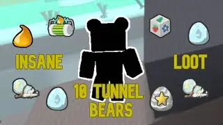 I killed 10 Tunnel Bears and this is what I got... Bee Swarm Simulator