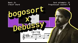 Bogosort Sheds Arabesque No. 1 Until it Sorts the List