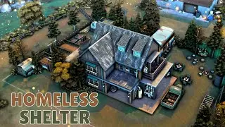 Приют для бездомных Симс 4 | Строительство | Homeless shelter The Sims 4 | NO CC