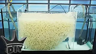 HOW TO: Build an aquarium sump - fluidized moving bed filter