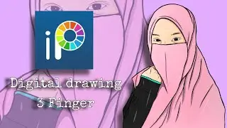 IbisPaintX || Drawing With Finger || SpeedArt