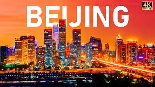 BEIJING , China 中国 2022 | 4K Drone Footage  | 8K ULTRA HD 60FPS