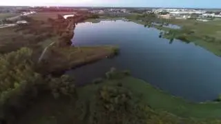 Prarie Lake from 200 feet