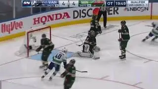 Christopher Tanev OT Goal & Handshakes  2020 Stanley Cup Playoffs