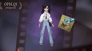 Identity V | I Love This!!!! Antiquarian “OPH.QI” Is So Smooth!!! My Fav of Her Skin!
