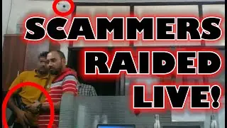 Scammers Raided Live!
