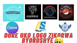 🚨kora Logo byoroshye kandi vuba uyikoreshe kuri sociol media zawe/ku buntu🤗🤗🤗