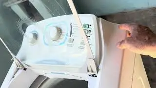 Máquina de Lavar Não Centrífuga/ peça de Roupa Presa