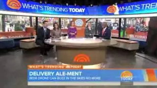 Lakemaid Beer Drone Delivery on 2DAY