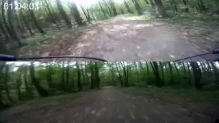 Найнер против 26 на лесной тропинке. 29er VS 26er.