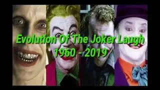 جميع ضحكات الجوكر ( ١٩٦٠-٢٠١٩ )  | Joker