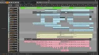 A chill song produced in Bitwig - previously started in Reaper and Cubase
