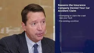 5 Reasons the Insurance Denied Your Car Accident Claim | Crosley Law