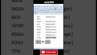 Mail merge Decimal Problem solution in MS Word | Decimal Place problem in mail merge