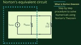 10:what is Norton theorem| HINDI|