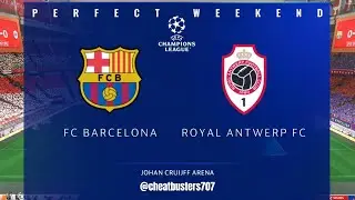 BARCELONA vs ANTWERP UEFA Champions League 23/24 [4K60] Prediction FIFA 23 