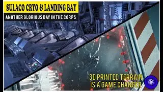 Aliens AGDITC – Sulaco – 3d printed terrain by lv427-designs