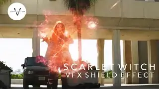Scarlet Witch: VFX Energy Shield Effect | Black Screen
