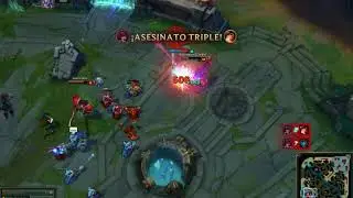 PENTAKILL con Xayah (Daño Absurdo) .-.