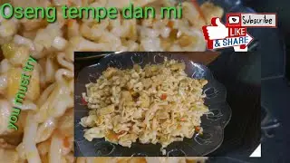 Cara memasak oseng tempe dan mi resep tkw taiwan
