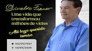 Divaldo Franco,  Homenagem e seguida lindas palavras deixada por ele. Até logo irmão!