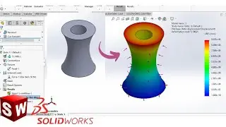 How to apply Simulation Study in #solidworks #muroengineering