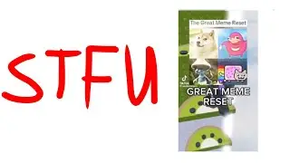 The great meme reset aint happening 😭✌️