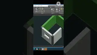3d room panting in autocad #shorts