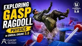 I Tested the GASP Ragdoll System in UE 5.7 — Here’s What Happens